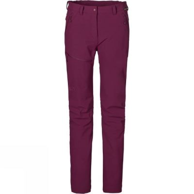 Pantalones Jack Wolfskin Activate Mujer - Burdeos - Chile YBI672591